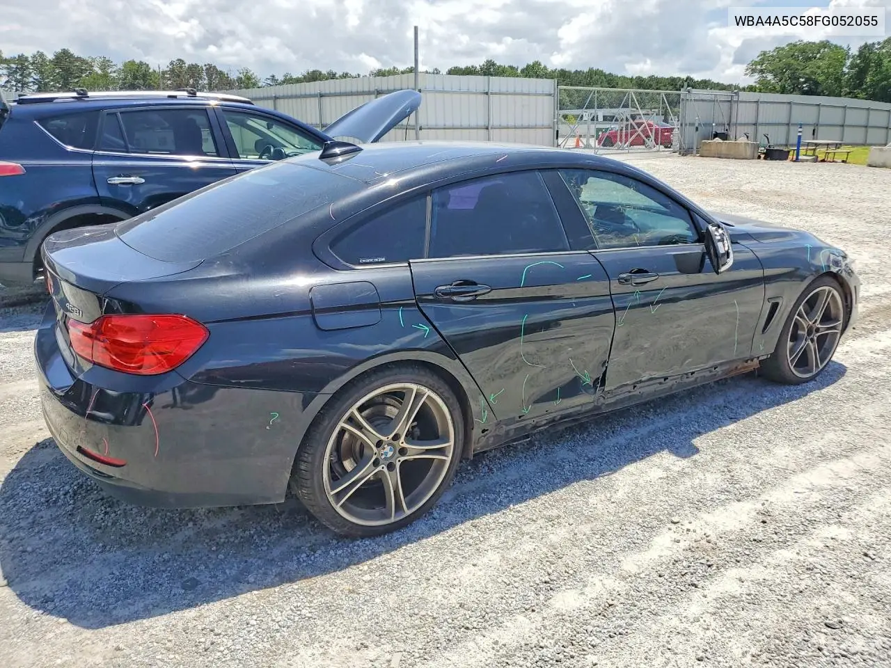 2015 BMW 428 I Gran Coupe VIN: WBA4A5C58FG052055 Lot: 61720046
