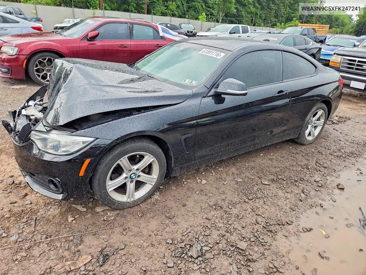2015 BMW 428 Xi VIN: WBA3N9C5XFK247241 Lot: 61891716