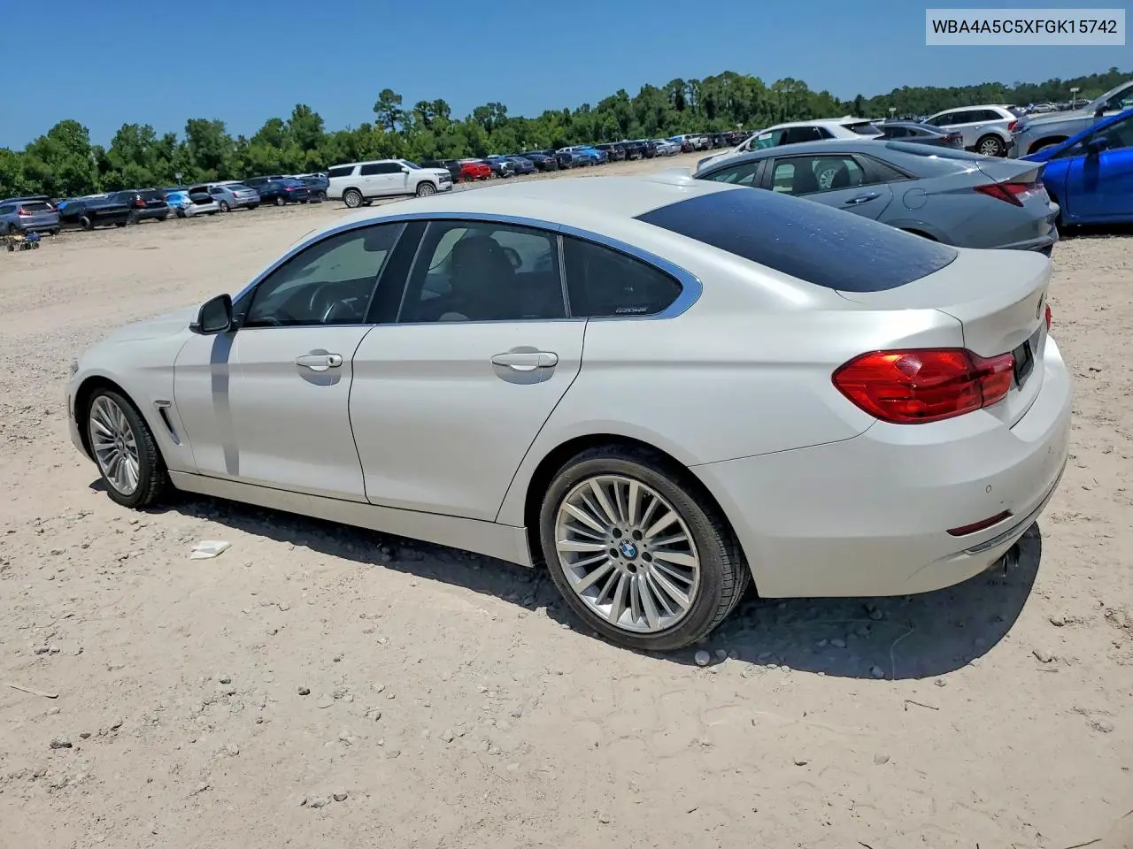 2015 BMW 428 I Gran Coupe VIN: WBA4A5C5XFGK15742 Lot: 61938986
