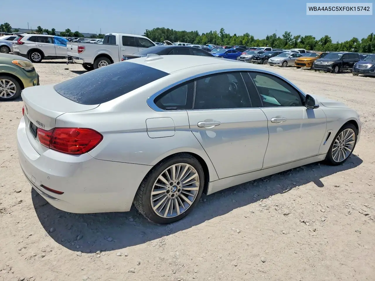 2015 BMW 428 I Gran Coupe VIN: WBA4A5C5XFGK15742 Lot: 61938986