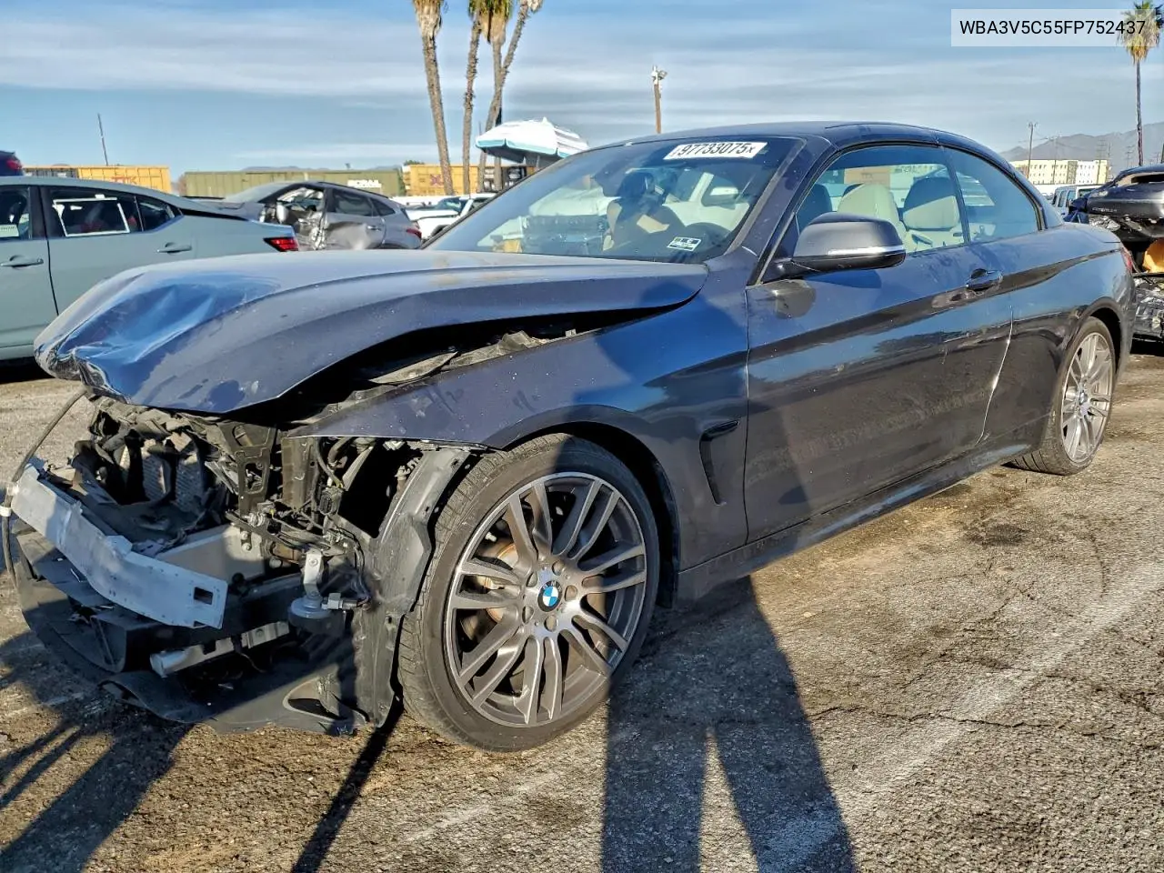 WBA3V5C55FP752437 2015 BMW 428 I