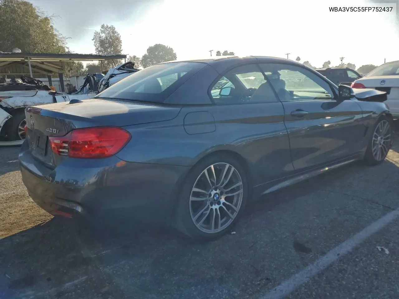 WBA3V5C55FP752437 2015 BMW 428 I