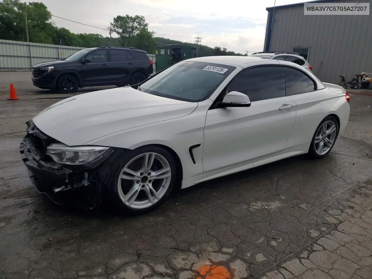 2016 BMW 428 I Sulev VIN: WBA3V7C57G5A27207 Lot: 55791126