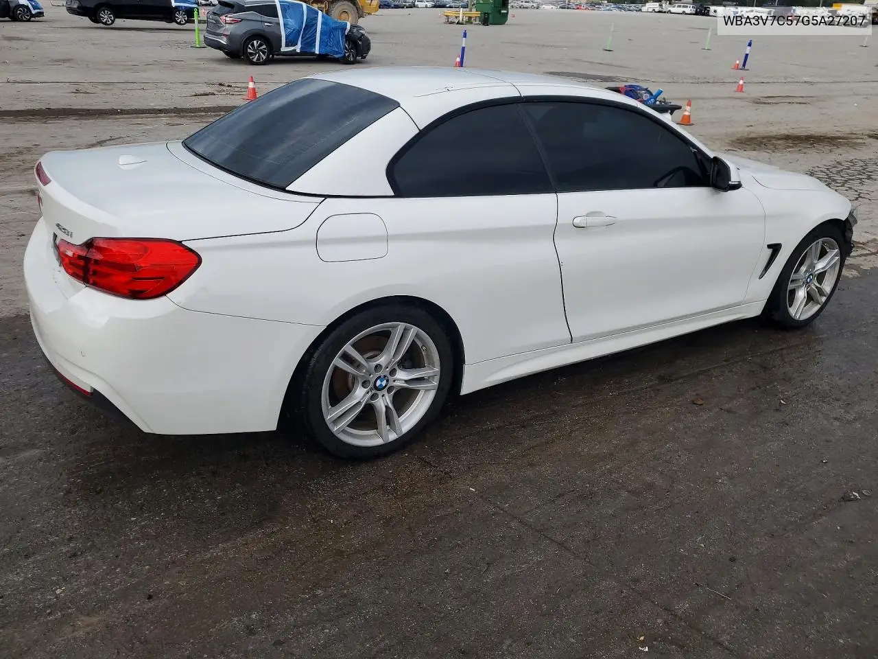 2016 BMW 428 I Sulev VIN: WBA3V7C57G5A27207 Lot: 55791126