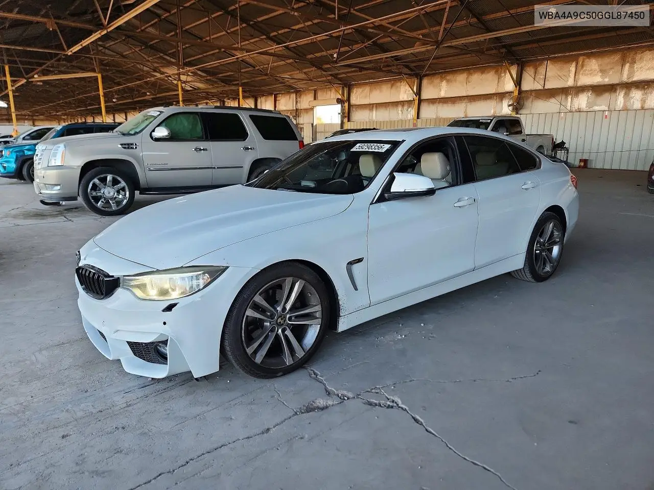 2016 BMW 428 I Gran Coupe Sulev VIN: WBA4A9C50GGL87450 Lot: 59298356