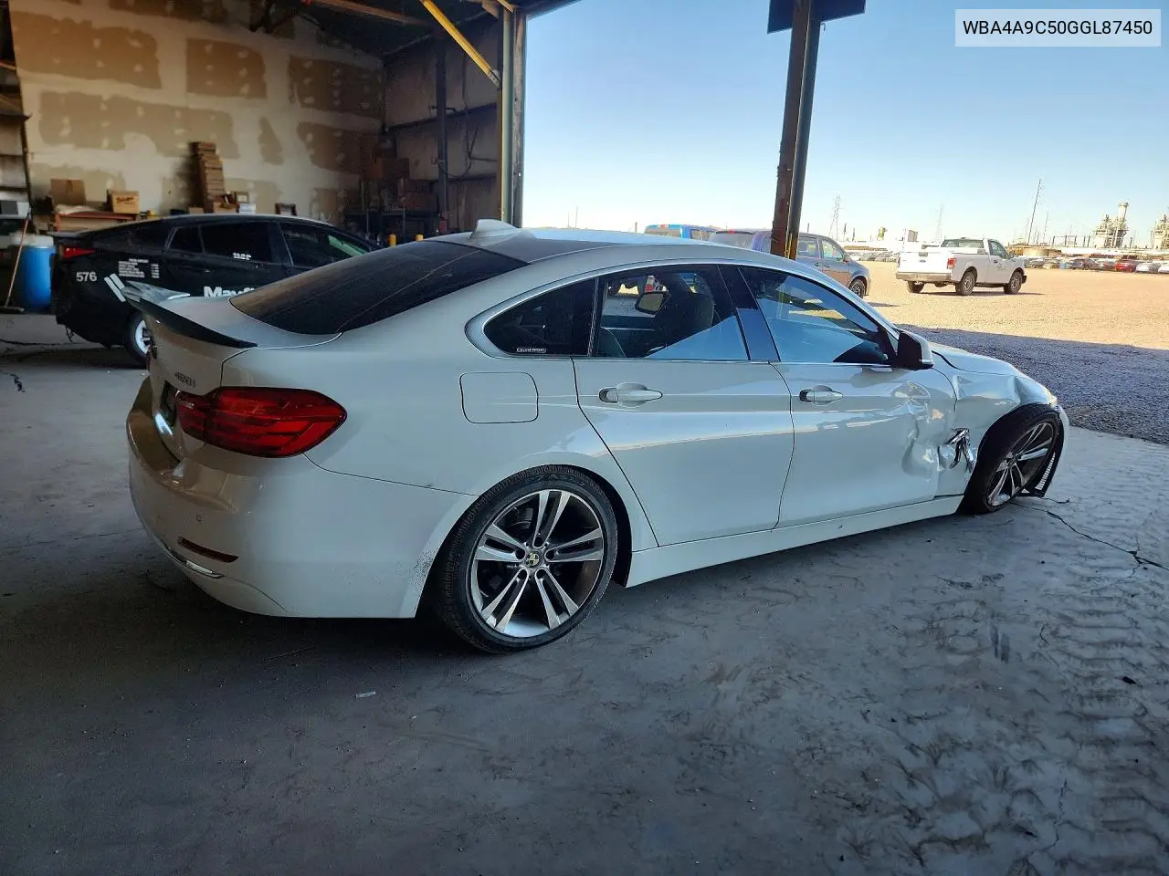 2016 BMW 428 I Gran Coupe Sulev VIN: WBA4A9C50GGL87450 Lot: 59298356