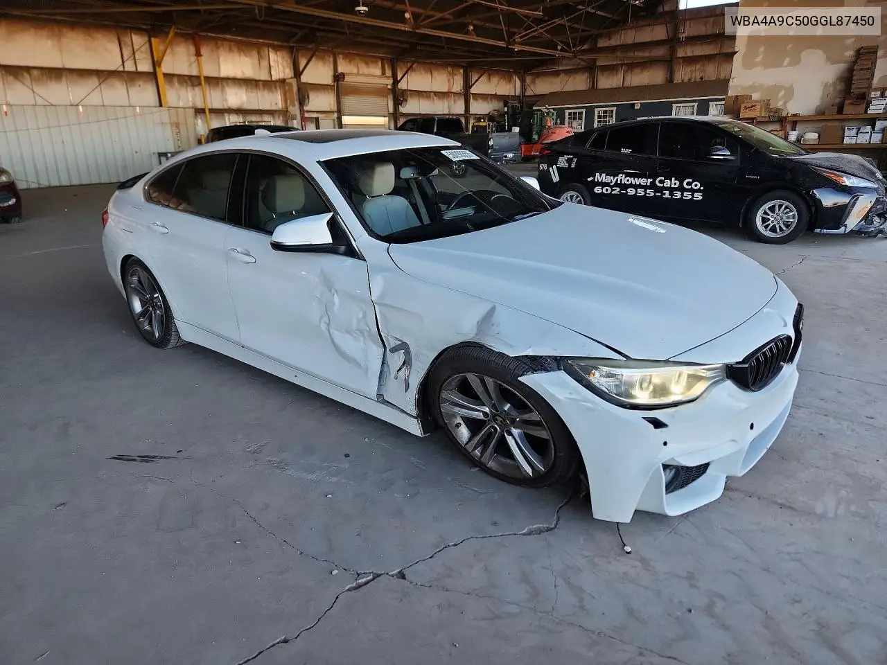 2016 BMW 428 I Gran Coupe Sulev VIN: WBA4A9C50GGL87450 Lot: 59298356