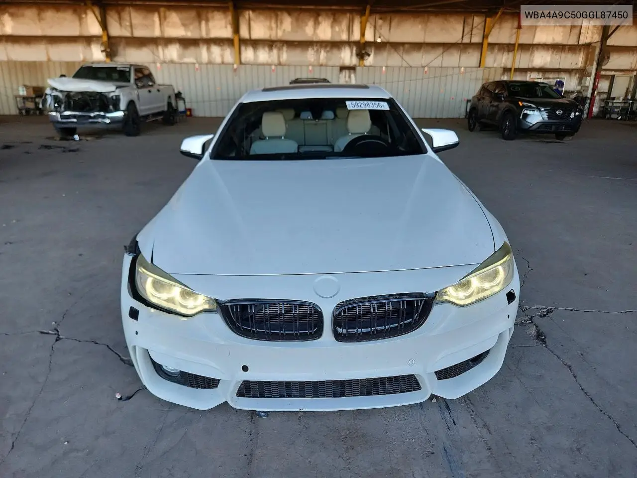 2016 BMW 428 I Gran Coupe Sulev VIN: WBA4A9C50GGL87450 Lot: 59298356