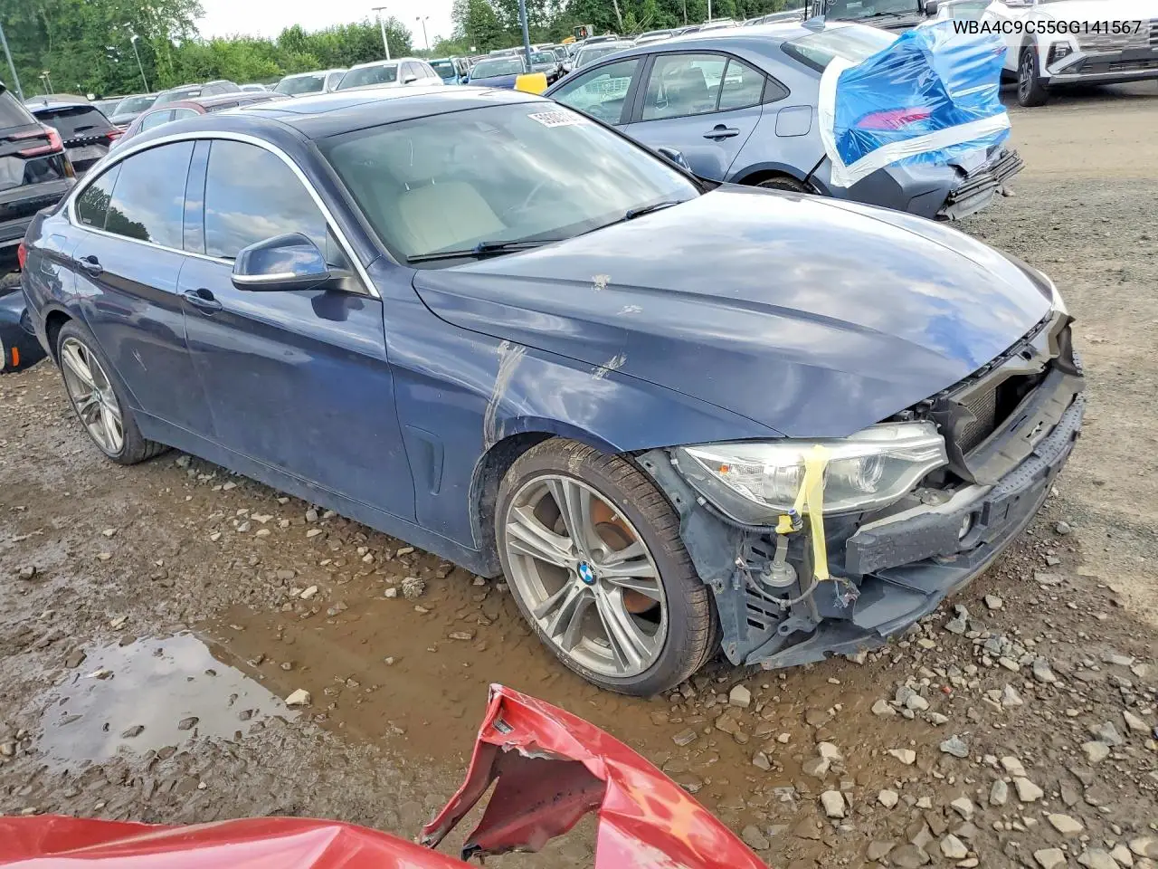 2016 BMW 428 Xi Gran Coupe Sulev VIN: WBA4C9C55GG141567 Lot: 59303126