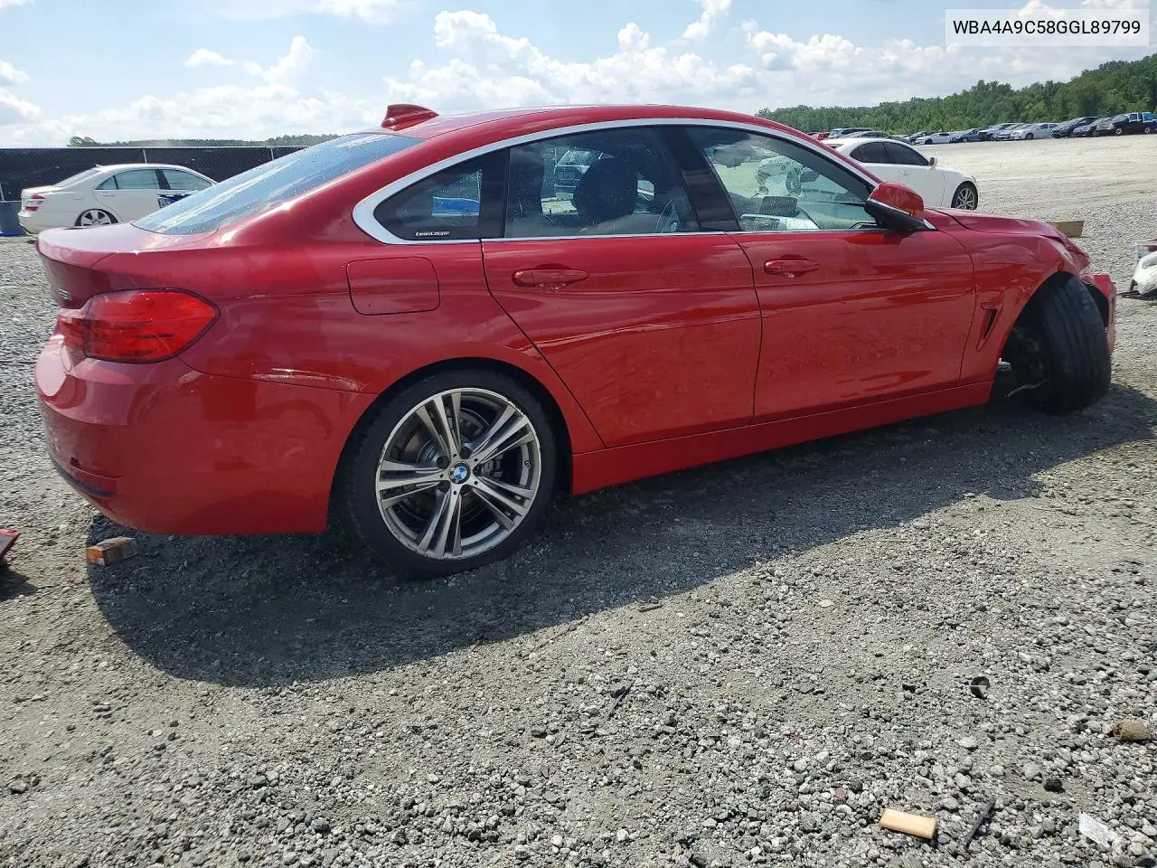 2016 BMW 428 I Gran Coupe Sulev VIN: WBA4A9C58GGL89799 Lot: 59384896