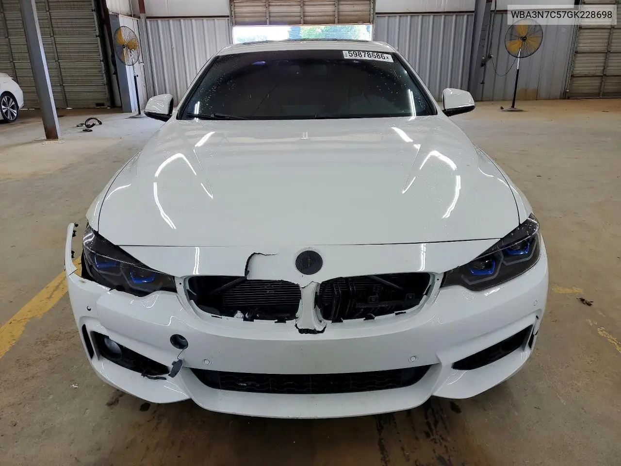 2016 BMW 428 I VIN: WBA3N7C57GK228698 Lot: 59878686