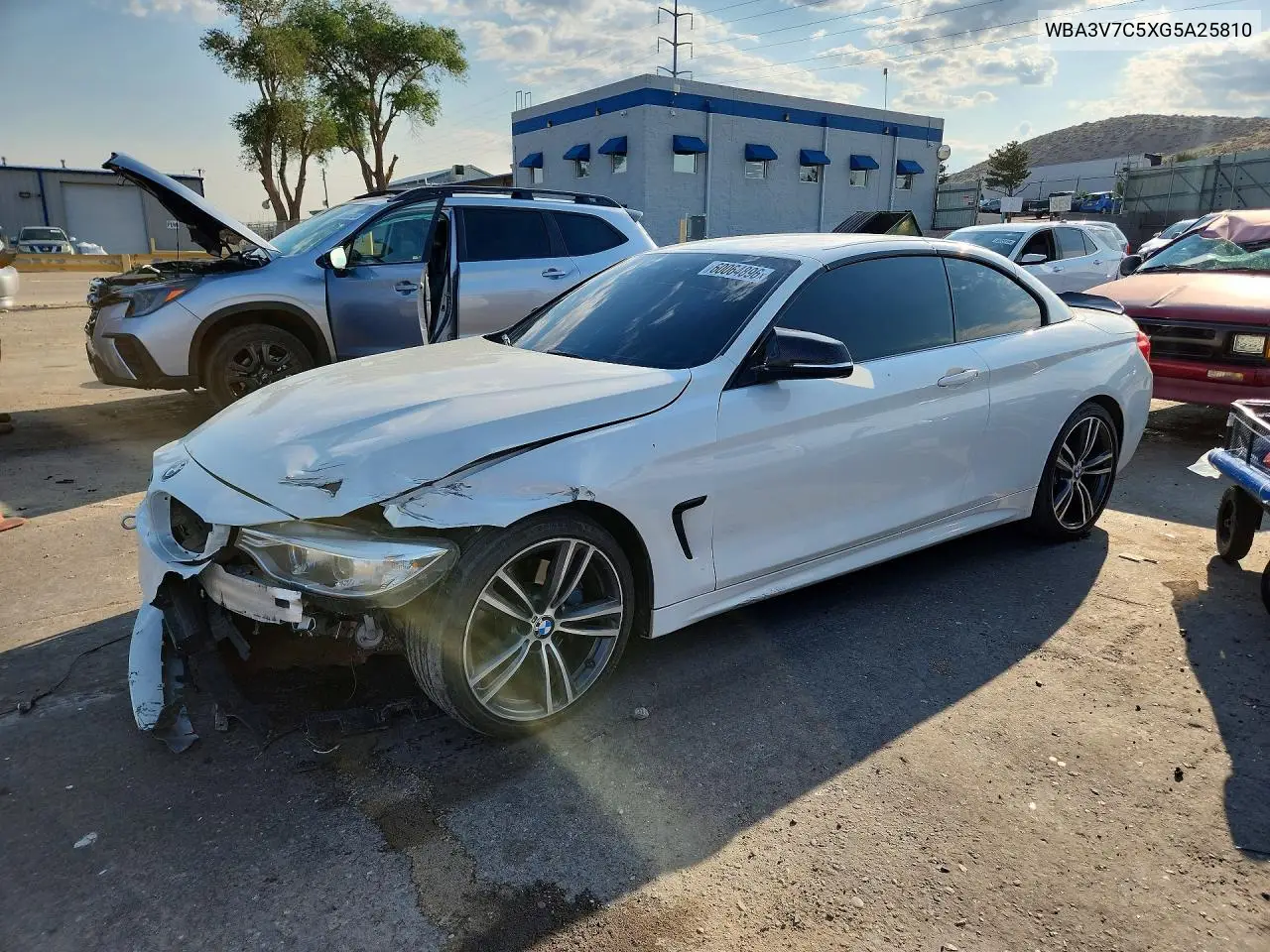 2016 BMW 428 I Sulev VIN: WBA3V7C5XG5A25810 Lot: 60064896