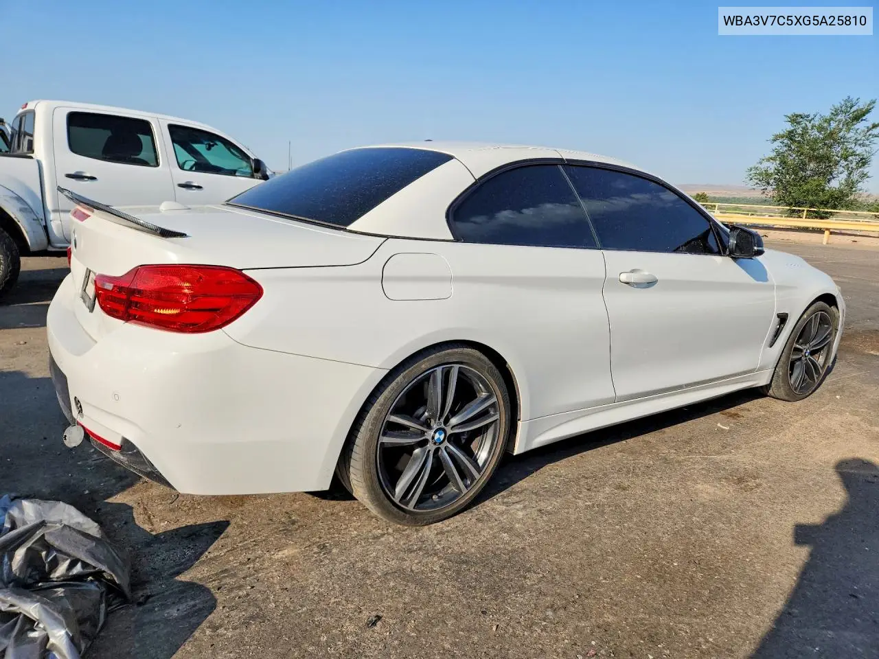 2016 BMW 428 I Sulev VIN: WBA3V7C5XG5A25810 Lot: 60064896
