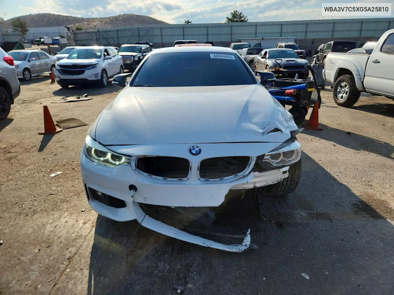 2016 BMW 428 I Sulev VIN: WBA3V7C5XG5A25810 Lot: 60064896
