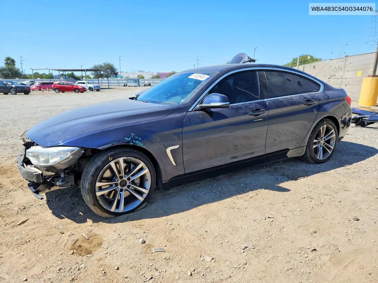 2016 BMW 435 Xi Gran Coupe VIN: WBA4B3C54GG344076 Lot: 61355946