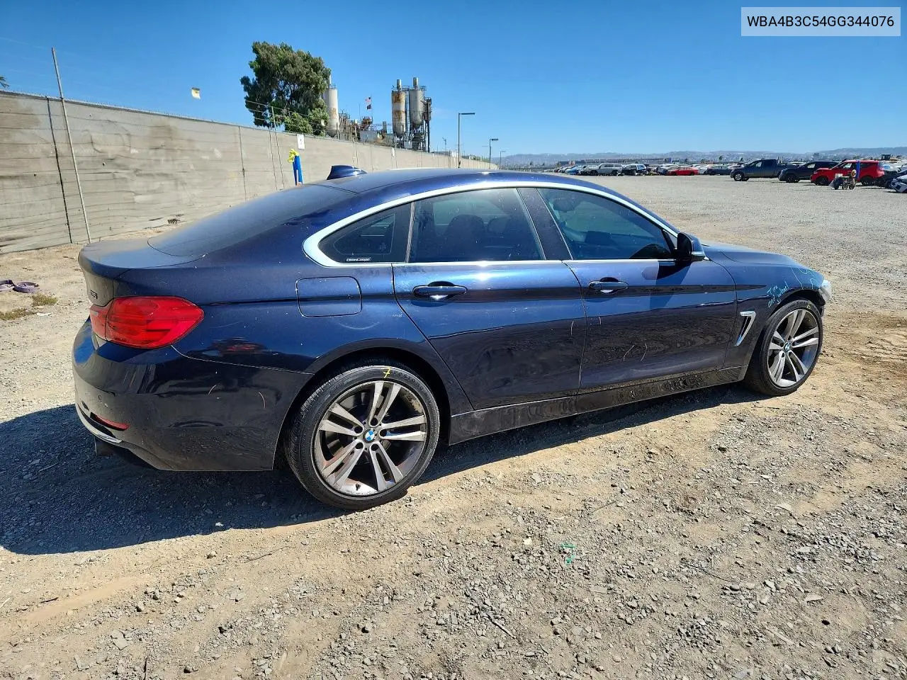 2016 BMW 435 Xi Gran Coupe VIN: WBA4B3C54GG344076 Lot: 61355946