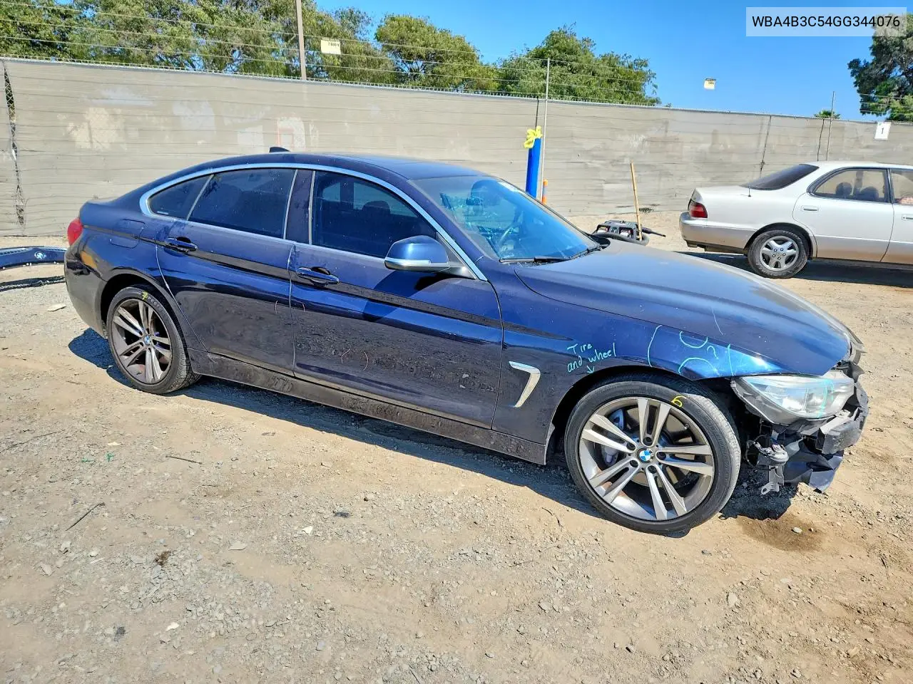 2016 BMW 435 Xi Gran Coupe VIN: WBA4B3C54GG344076 Lot: 61355946