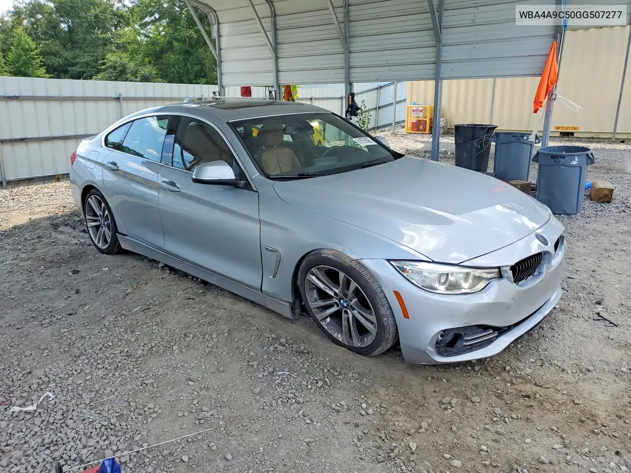 2016 BMW 428 I Gran Coupe Sulev VIN: WBA4A9C50GG507277 Lot: 61678896