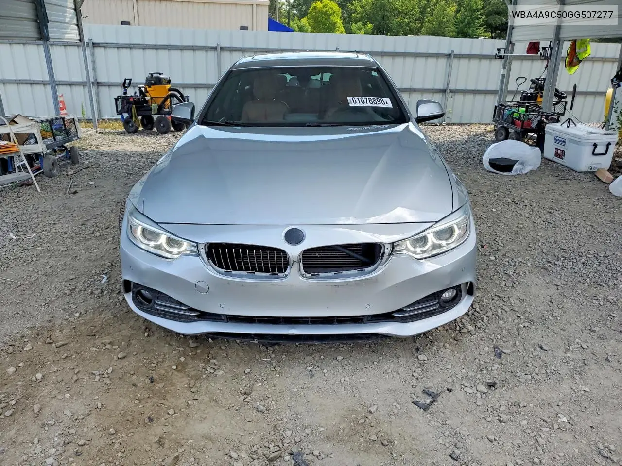 2016 BMW 428 I Gran Coupe Sulev VIN: WBA4A9C50GG507277 Lot: 61678896