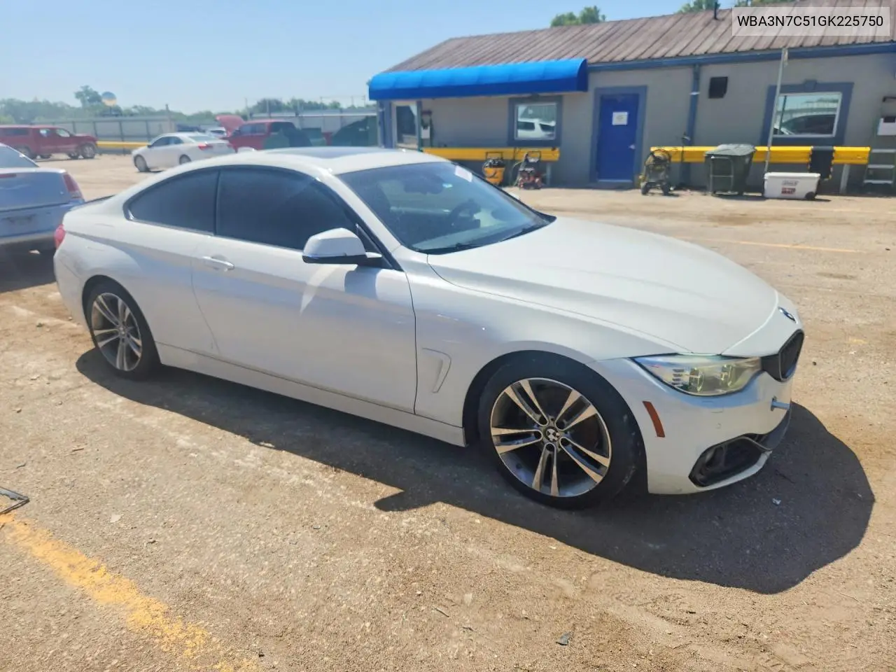 2016 BMW 428 I VIN: WBA3N7C51GK225750 Lot: 61934756