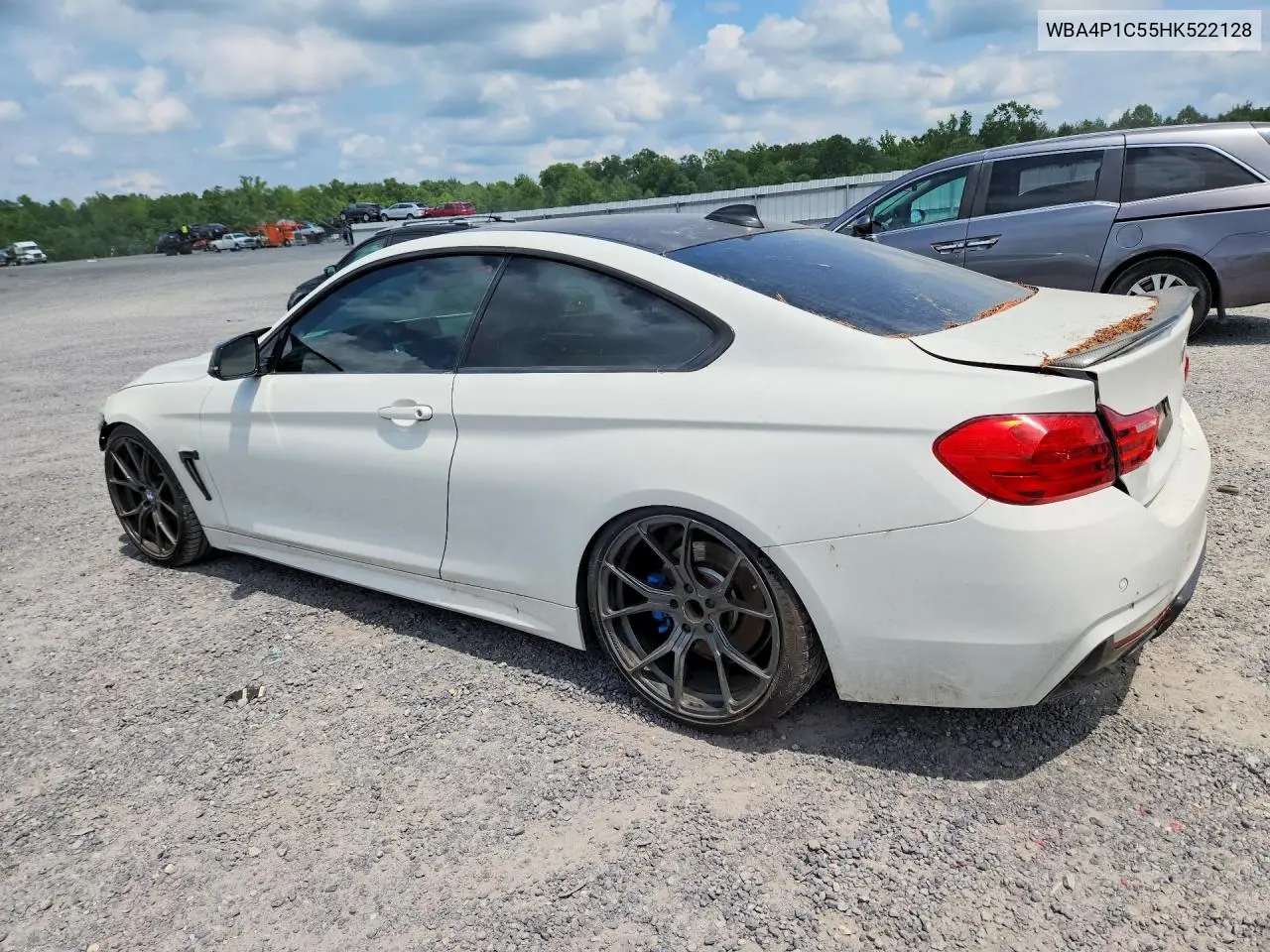 2017 BMW 440I VIN: WBA4P1C55HK522128 Lot: 57377186