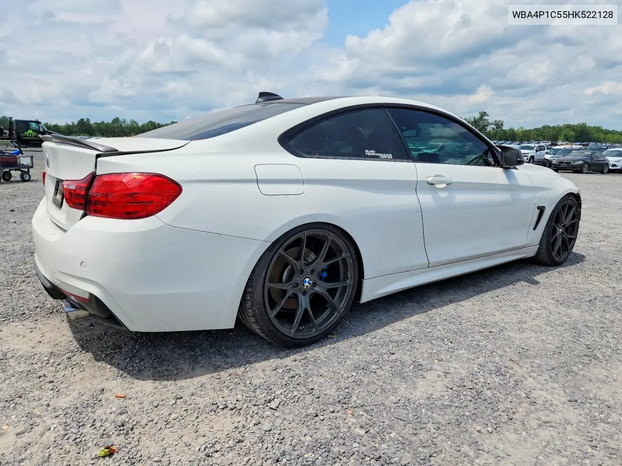 2017 BMW 440I VIN: WBA4P1C55HK522128 Lot: 57377186