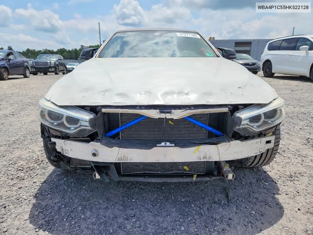 2017 BMW 440I VIN: WBA4P1C55HK522128 Lot: 57377186