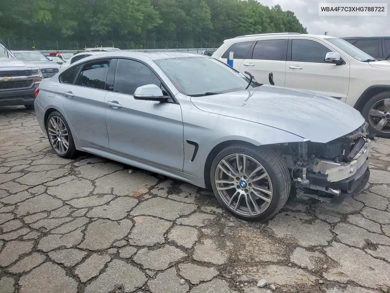2017 BMW 430I Gran Coupe VIN: WBA4F7C3XHG788722 Lot: 57650596