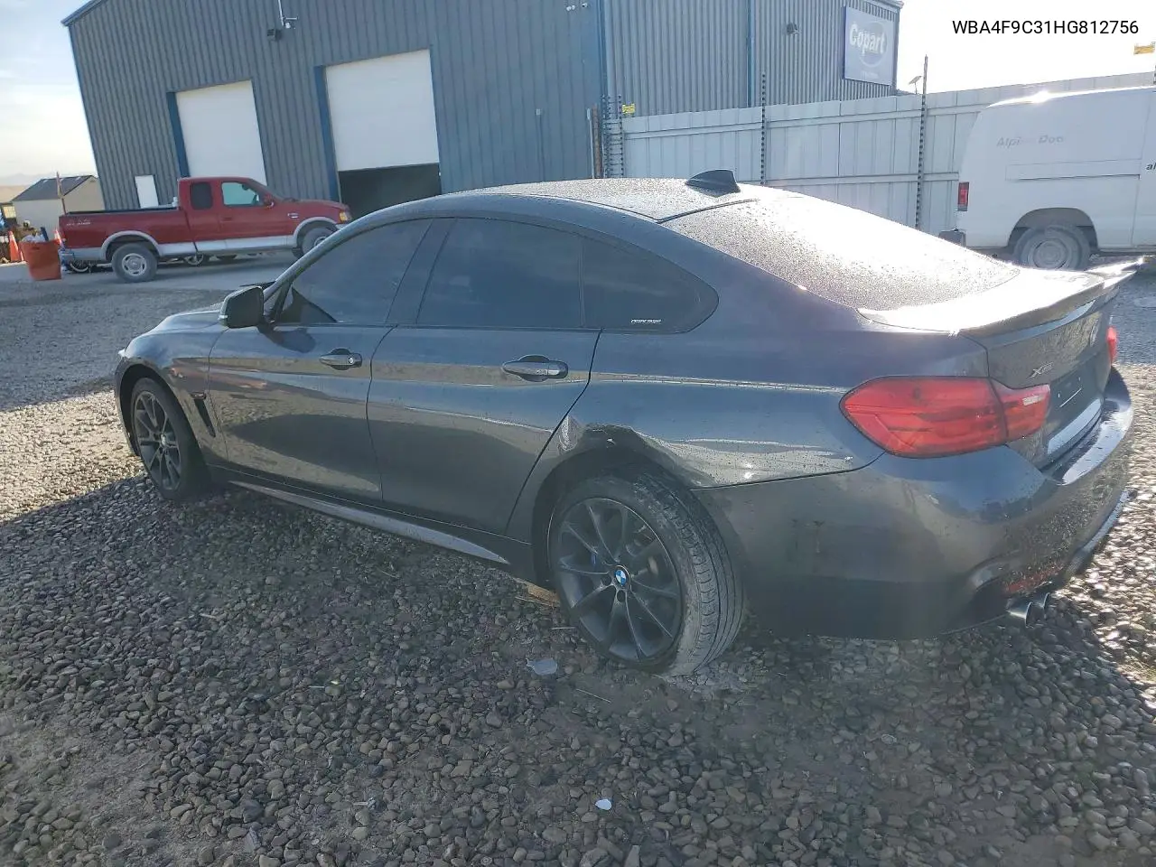 2017 BMW 430Xi Gran Coupe VIN: WBA4F9C31HG812756 Lot: 59182806