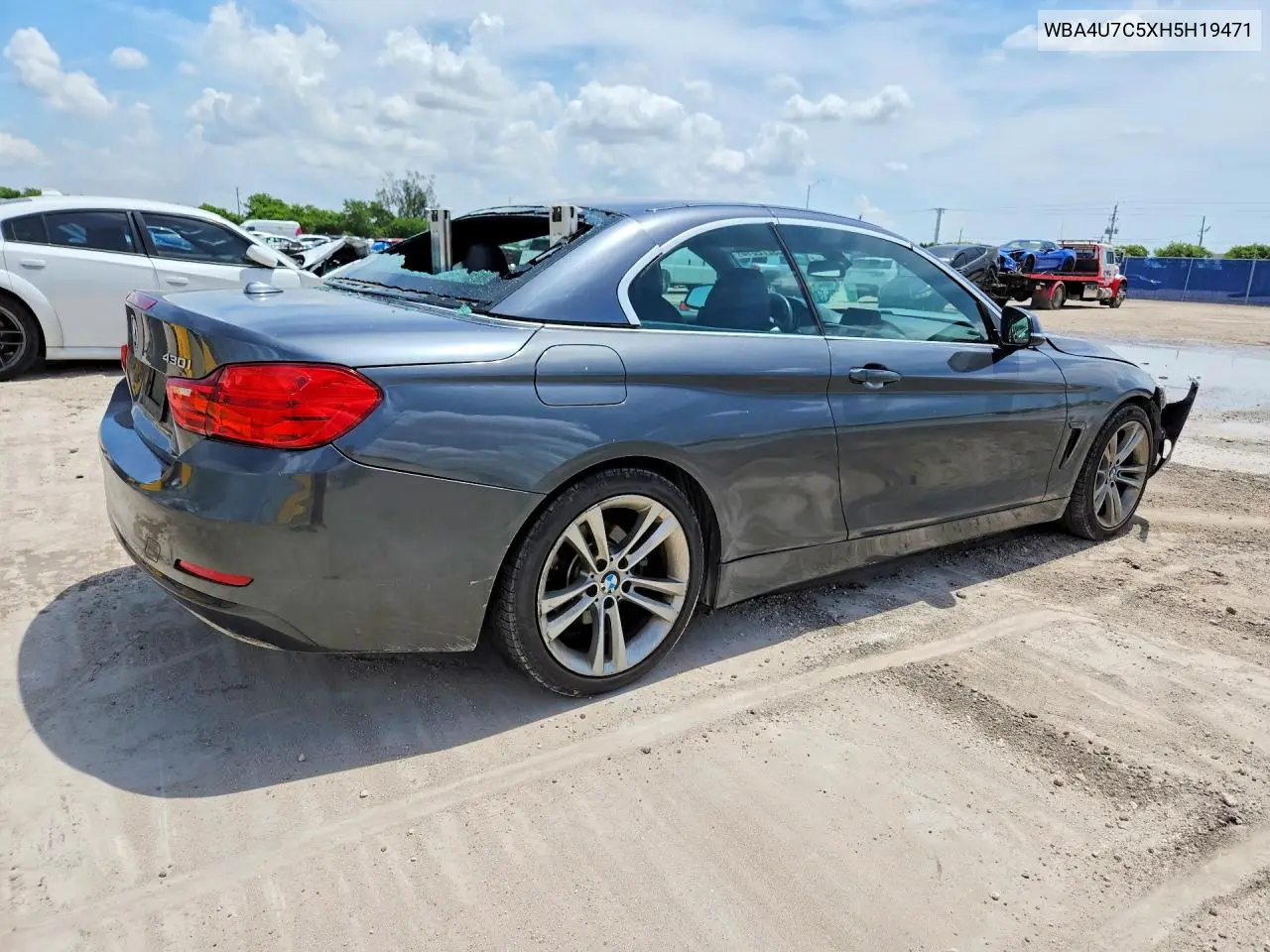 WBA4U7C5XH5H19471 2017 BMW 430I