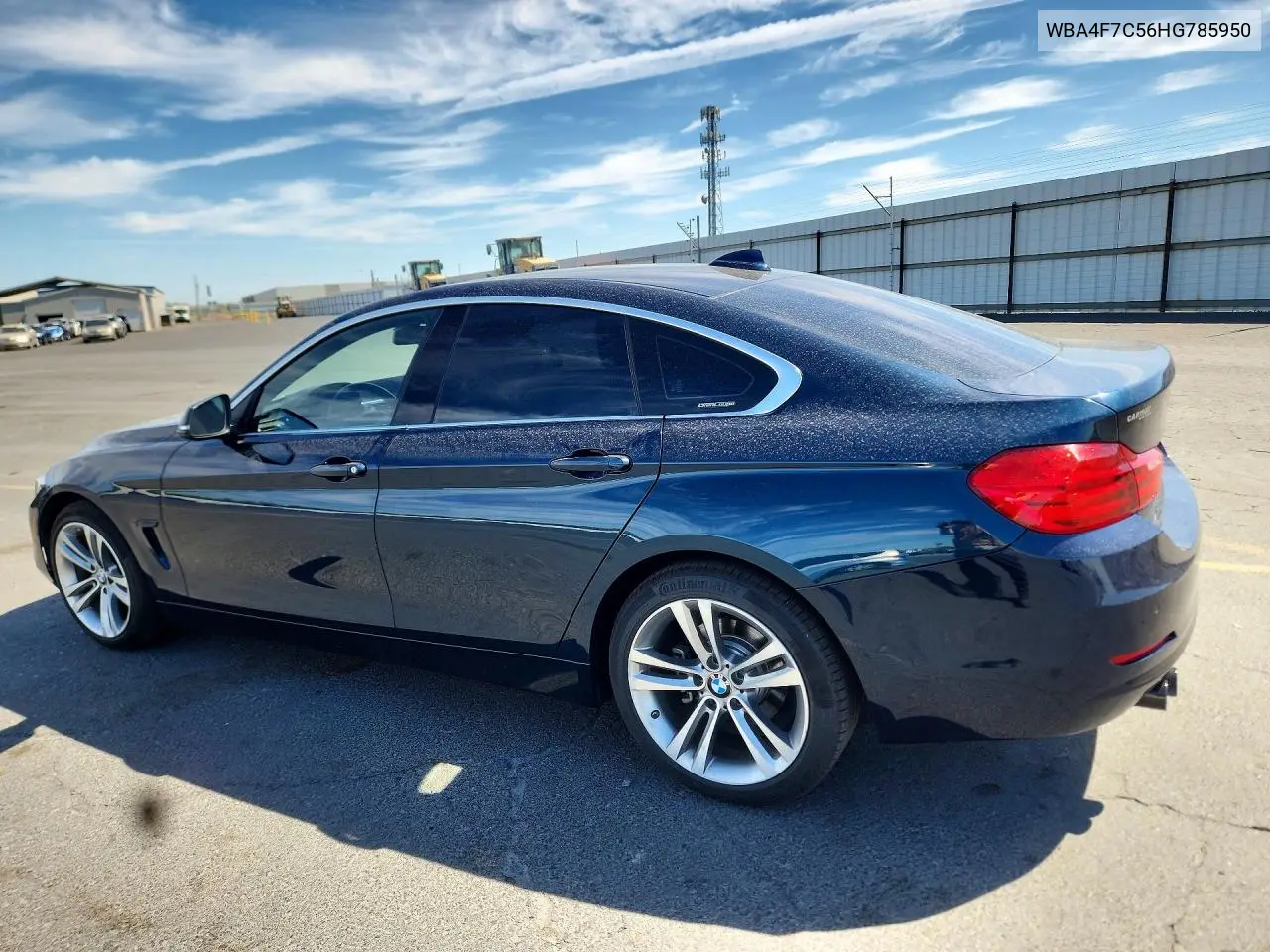 2017 BMW 430I Gran Coupe VIN: WBA4F7C56HG785950 Lot: 59631086