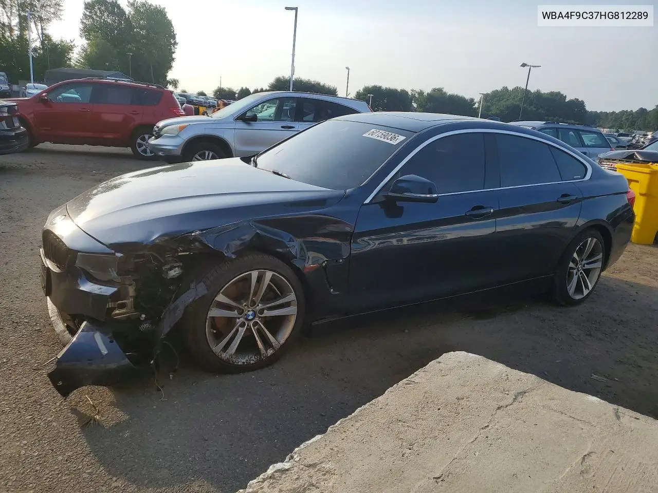 2017 BMW 430Xi Gran Coupe VIN: WBA4F9C37HG812289 Lot: 60159036