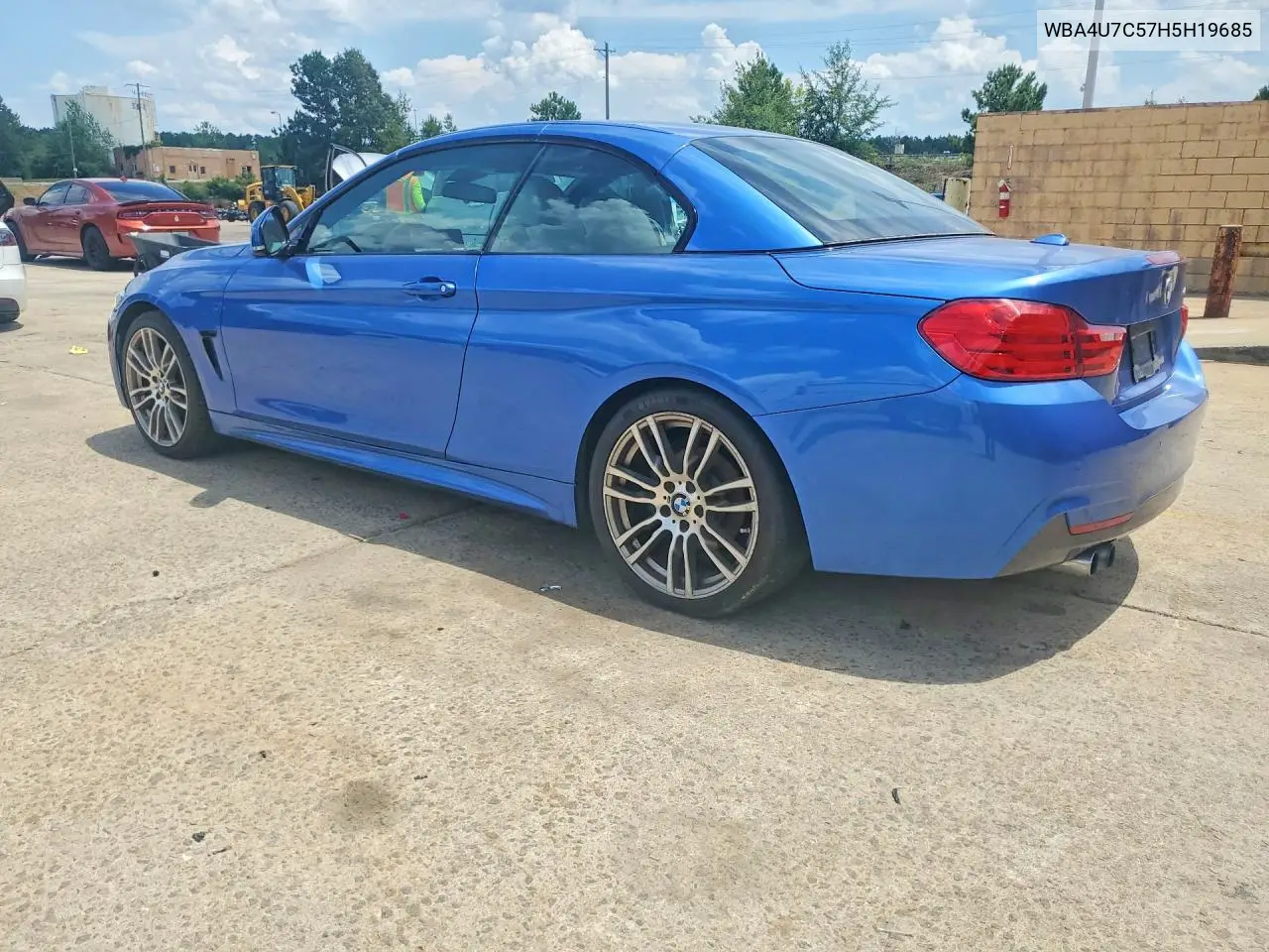 2017 BMW 430I VIN: WBA4U7C57H5H19685 Lot: 60379006