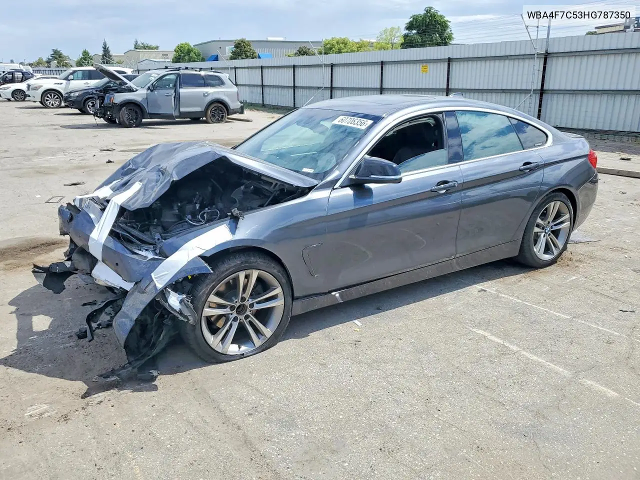 2017 BMW 430I Gran Coupe VIN: WBA4F7C53HG787350 Lot: 60706356