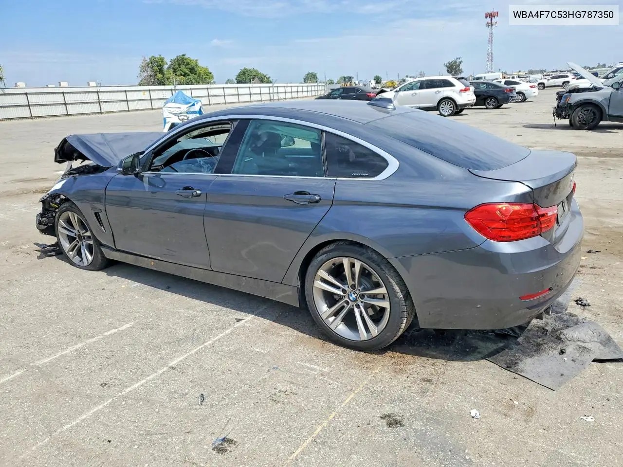 2017 BMW 430I Gran Coupe VIN: WBA4F7C53HG787350 Lot: 60706356