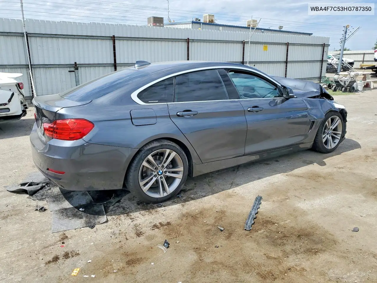 2017 BMW 430I Gran Coupe VIN: WBA4F7C53HG787350 Lot: 60706356
