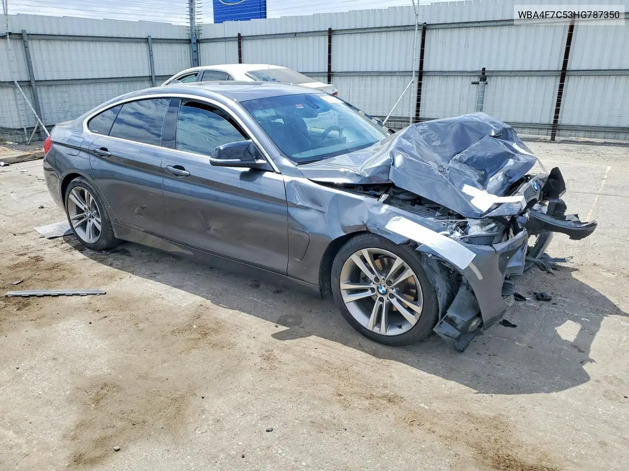 2017 BMW 430I Gran Coupe VIN: WBA4F7C53HG787350 Lot: 60706356