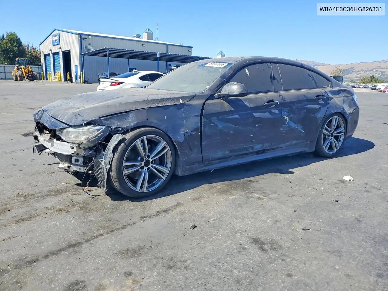 2017 BMW 440I Gran Coupe VIN: WBA4E3C36HG826331 Lot: 60888006