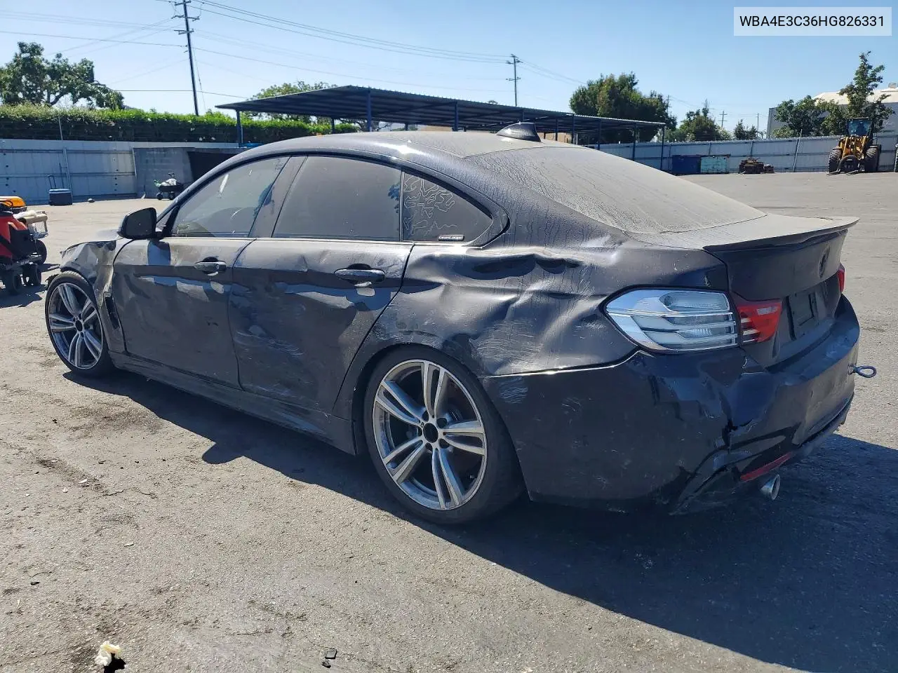 2017 BMW 440I Gran Coupe VIN: WBA4E3C36HG826331 Lot: 60888006
