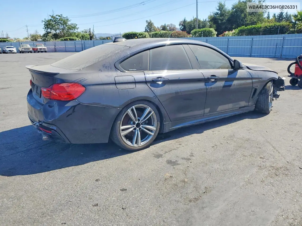 2017 BMW 440I Gran Coupe VIN: WBA4E3C36HG826331 Lot: 60888006