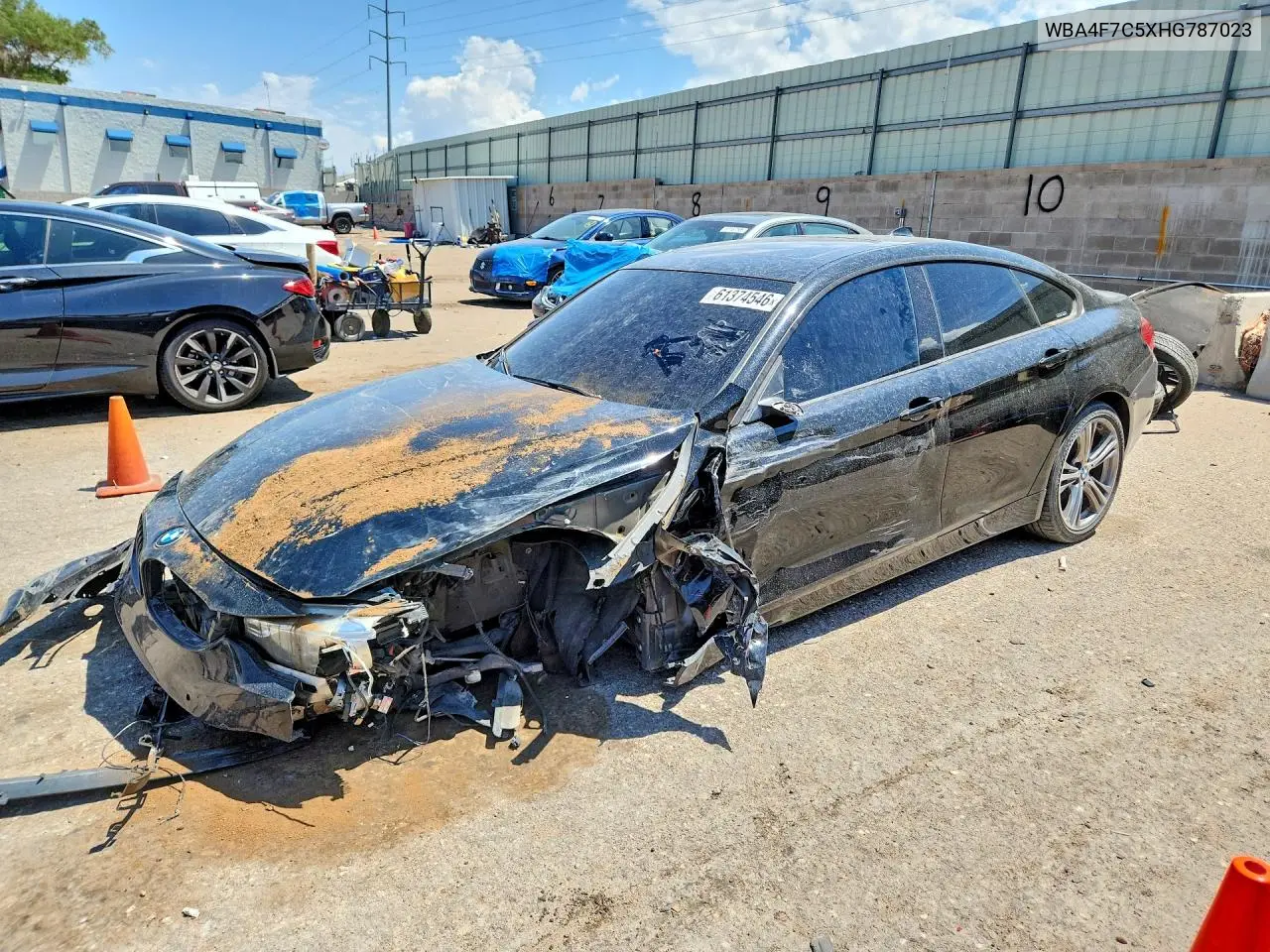 2017 BMW 430I Gran Coupe VIN: WBA4F7C5XHG787023 Lot: 61374546