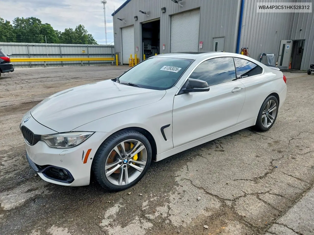 2017 BMW 440Xi VIN: WBA4P3C51HK528312 Lot: 61393026