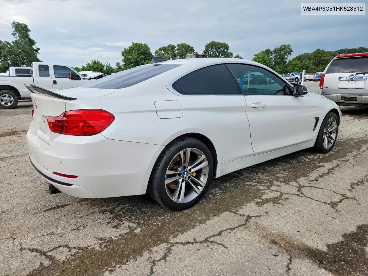 2017 BMW 440Xi VIN: WBA4P3C51HK528312 Lot: 61393026