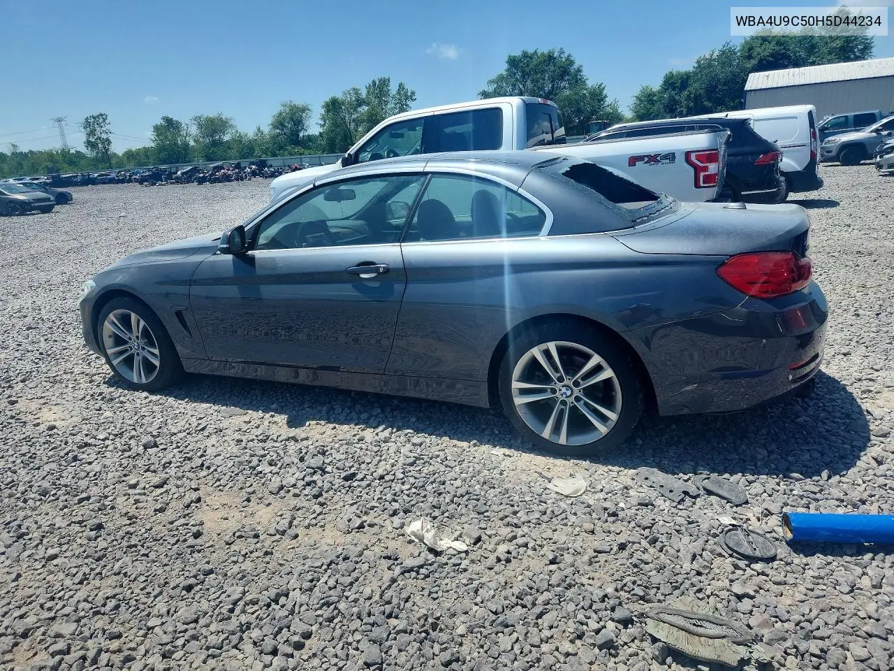 2017 BMW 430Xi VIN: WBA4U9C50H5D44234 Lot: 97684435