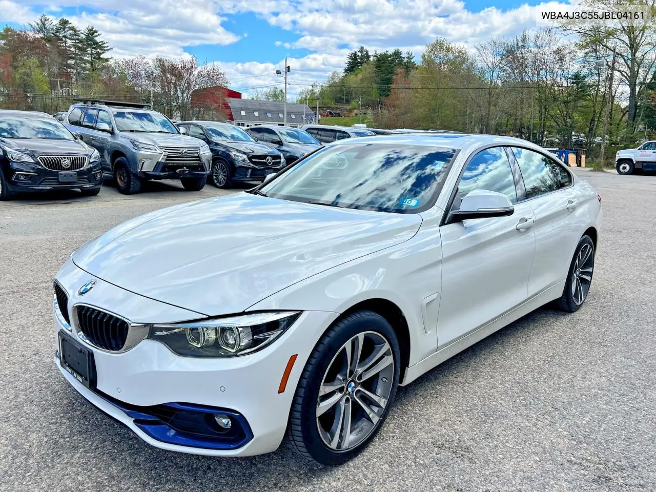 2018 BMW 430Xi Gran Coupe VIN: WBA4J3C55JBL04161 Lot: 53769906