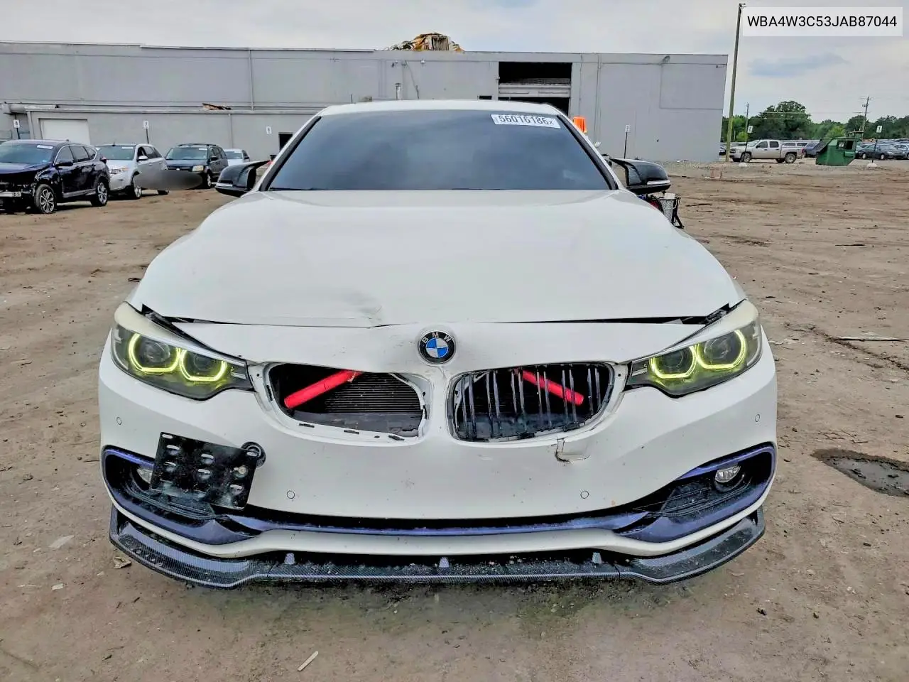 2018 BMW 430I VIN: WBA4W3C53JAB87044 Lot: 56016186