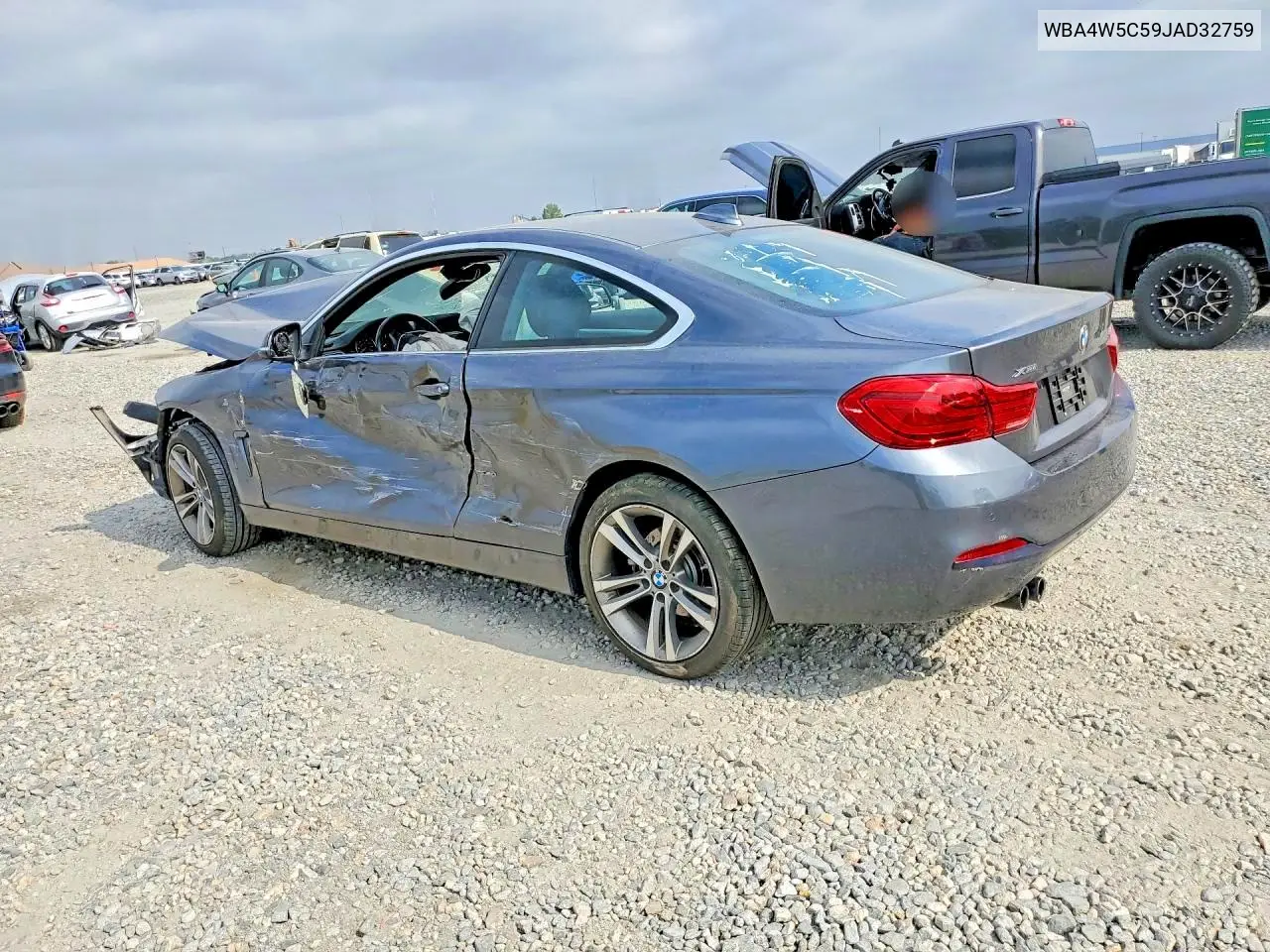 2018 BMW 430Xi VIN: WBA4W5C59JAD32759 Lot: 58517376