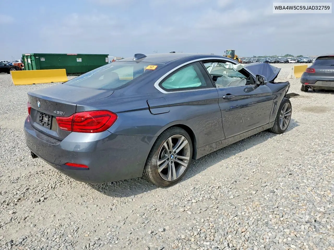 2018 BMW 430Xi VIN: WBA4W5C59JAD32759 Lot: 58517376