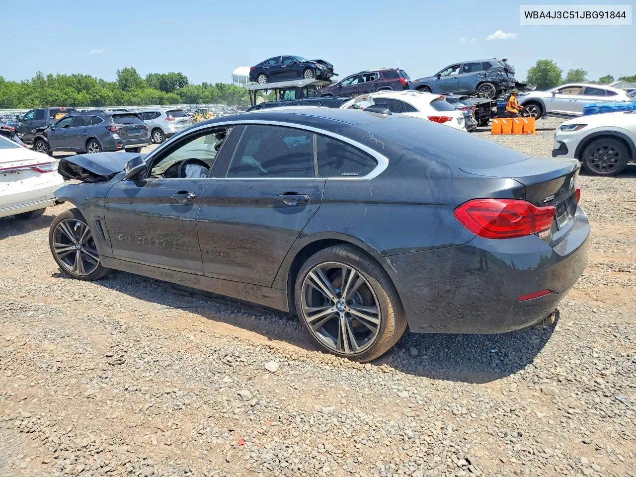 2018 BMW 430Xi Gran Coupe VIN: WBA4J3C51JBG91844 Lot: 58732356