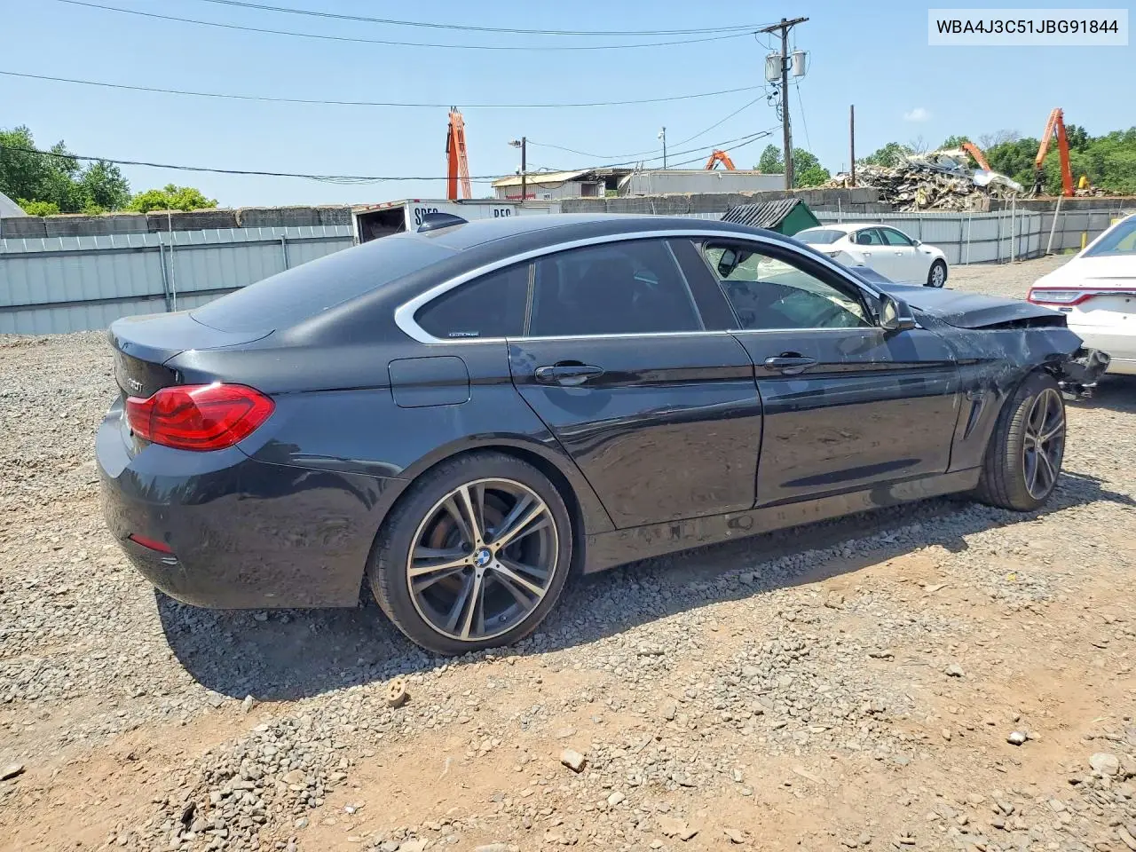 2018 BMW 430Xi Gran Coupe VIN: WBA4J3C51JBG91844 Lot: 58732356